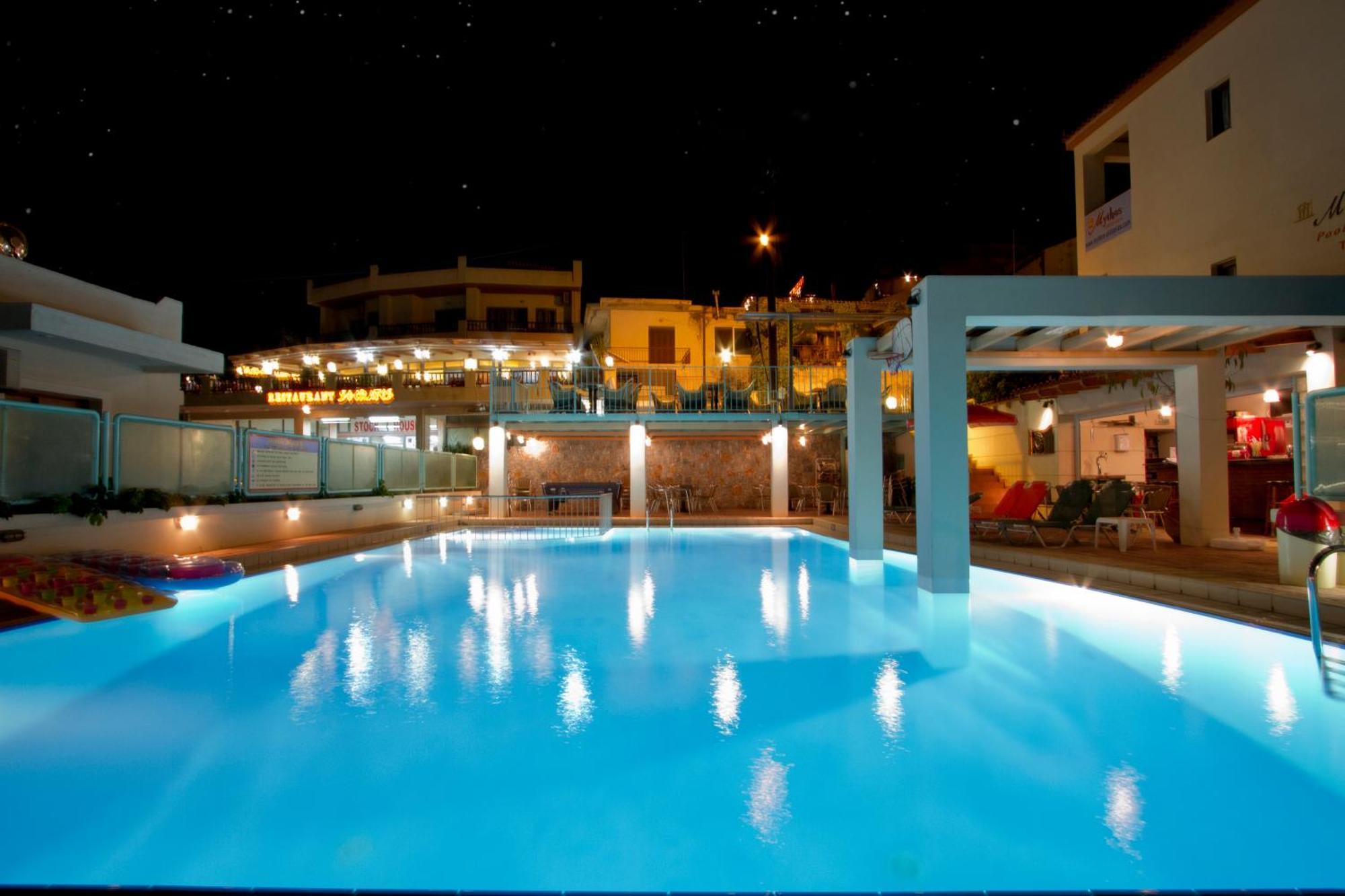 Mythos- Platanias- Hotel -Apts Platanés Zewnętrze zdjęcie